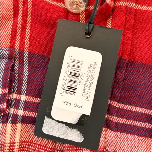 NWT: Bonobos Feece Lined Plaid Button Up - Picture 10 of 10